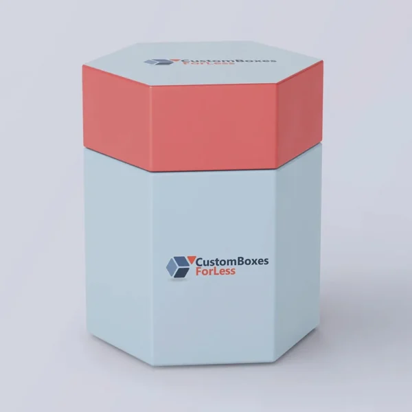 Custom Hexagonal Boxes, Shoulder Neck Hexagonal Box