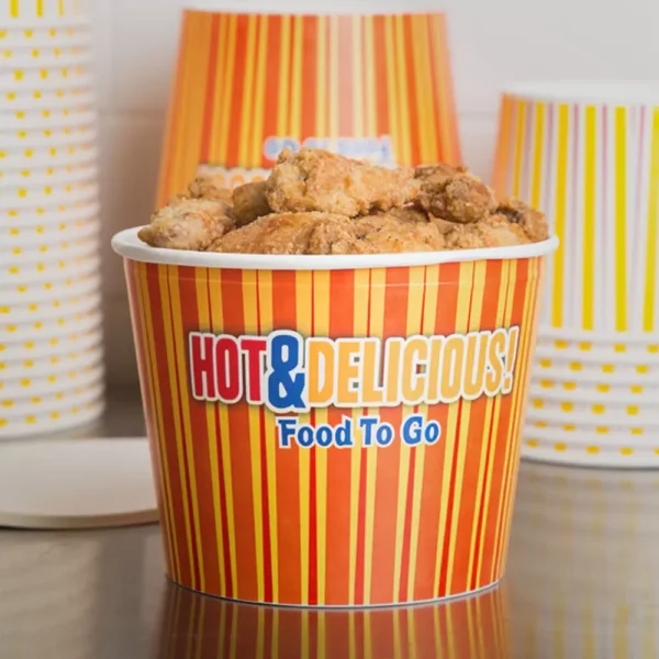 Custom Printed Food Buckets