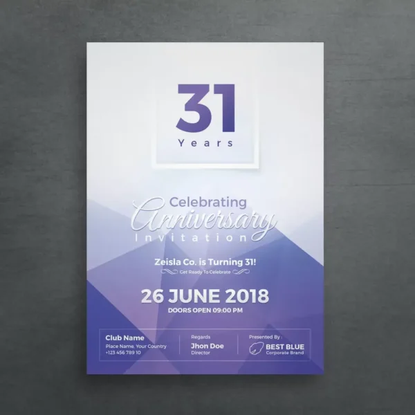 Custom Printed Invitation Cards - Image 3