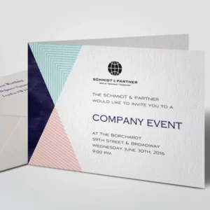 Custom Printed Invitation Cards