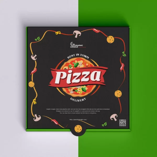 Custom Printed Square Pizza Boxes