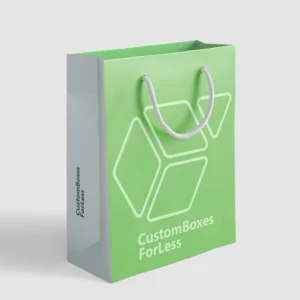 Custom Paper Bag with Lace Handle