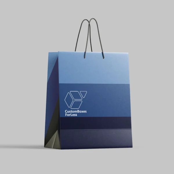 Custom Paper Bag with Lace Handle - Image 4