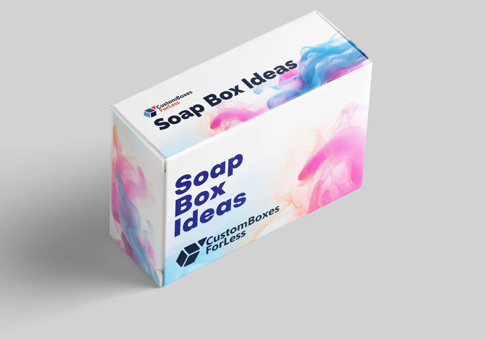 Soap packaging boxes with creative and eco-friendly design elements