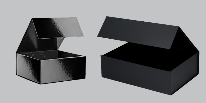 Gloss Finish vs Matte Finish on Magnetic Closure Boxes