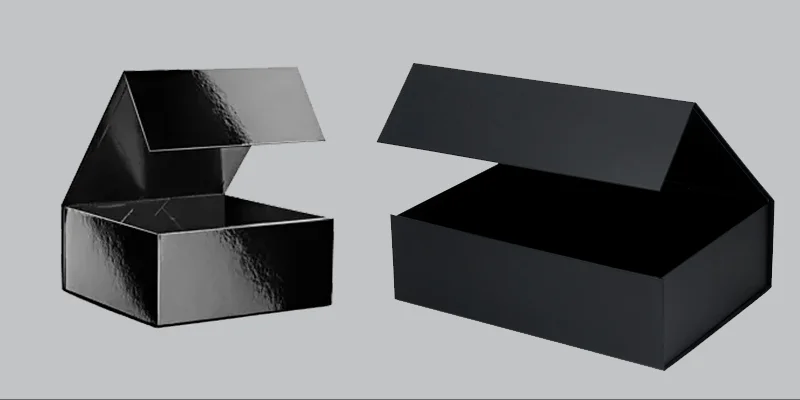 Gloss Finish vs Matte Finish on Magnetic Closure Boxes