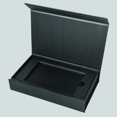 Custom Magnetic Closure Box with Card Inserts by Custom Boxes for Less