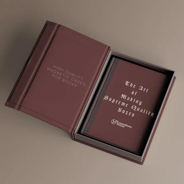 Custom Magnetic Closure Book Boxes-4