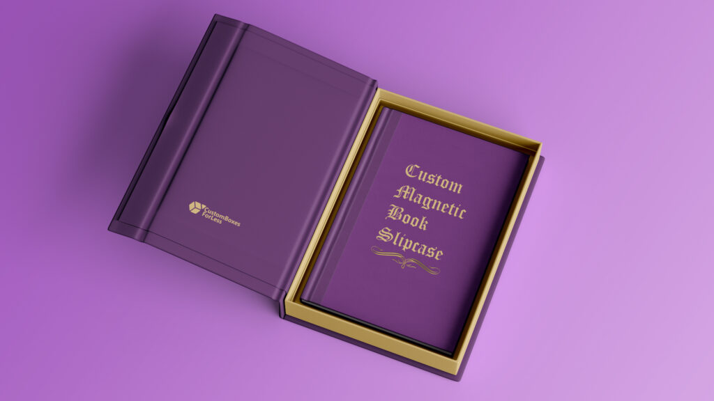 Magnetic Closure Book Cover by Custom Boxes for Less