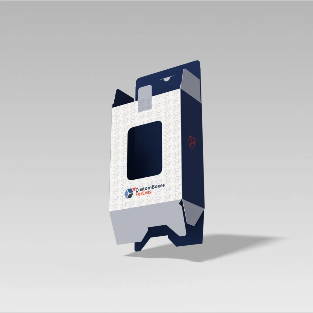 Auto-lock Bottom Tuck Box with Window