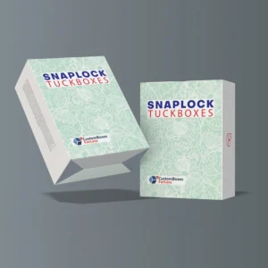 custom snap lock tuck boxes by Custom Boxes for Less