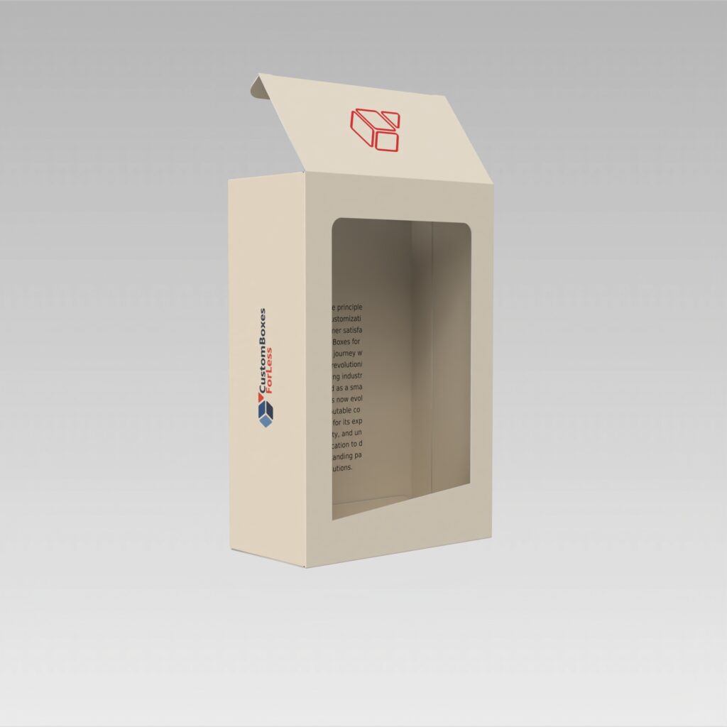 Soap Packaging Tuck Box with Window