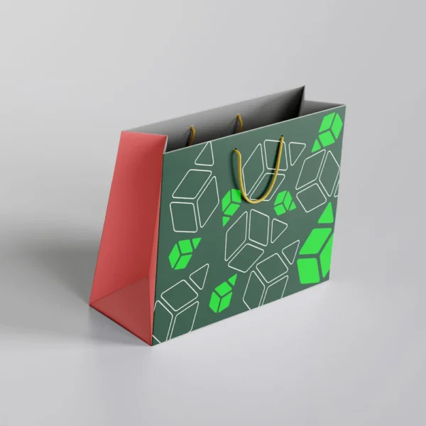 Custom Printed Paper Gift Bag - Image 3