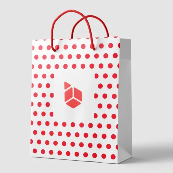 Custom Printed Paper Gift Bag - Image 4